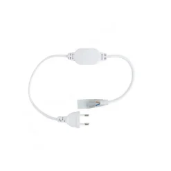 SPINA PER STRISCE LED 8MM 220V PRESA ACCENSIONE STRIP LED S-220V-8 RADDRIZZATORE