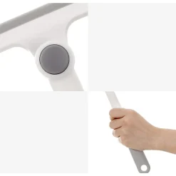 SPINGIACQUA TERGIVETRO RUOTABILE PULISCI SPECCHIO PORTA DOCCIA BAGNO VETRI 87626