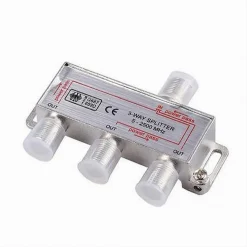 SPLITTER ANTENNA CAVO CONNETTORE ADATTATORE 3 VIE 5-2500MHZ SATELLITARE TV C-033