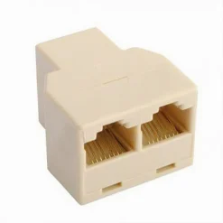 SPLITTER LAN RETE SDOPPIATORE RJ45 1 A 2 PORTE CONNETTORE ETHERNET MAXTECH SP-AD03