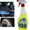 SPRAY DETERGENTE RAVVIVANTE PER TAPPETINI E RUOTE AUTO NERO VEICOLI MOTO 750ML