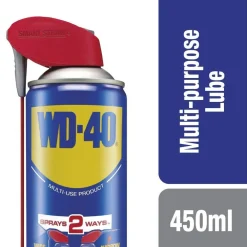 SPRAY LUBRIFICANTE MULTIFUNZIONE WD40 SBLOCCANTE PULITORE 450ML SMART WD-40