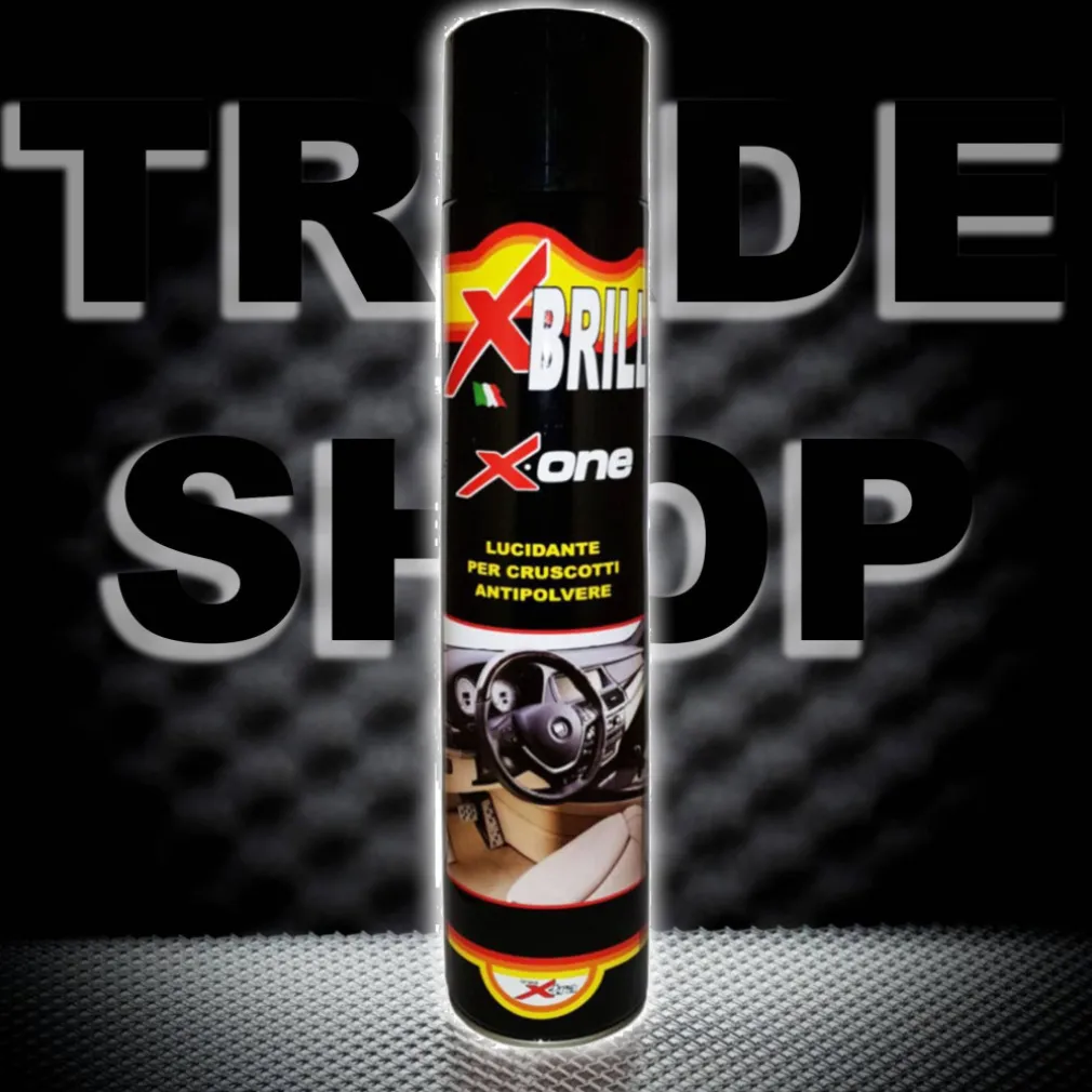 SPRAY LUCIDANTE PULISCI LUCIDA CRUSCOTTO ANTIPOLVERE PER AUTO CAMPER CRUSCOTTI