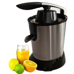 SPREMIAGRUMI ELETTRICO ACCIAIO MANICO PRESSIONE SPREMI ARANCE E AGRUMI