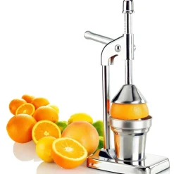 SPREMIAGRUMI MANUALE CON LEVA A PRESSIONE ACCIAO INOSSIDABILE BAR CHIOSCO