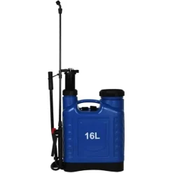 SPRUZZATORE A SPALLA A PRESSIONE PER PRODOTTI GIARDINO A ZAINO DA 16LT CON LANCIA 016543