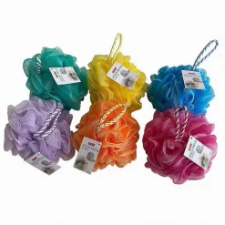 SPUGNA PER DOCCIA DA BAGNO SPUGNETTA A RETINA PELLE CORPO COLORAZIONI VARIE 79241