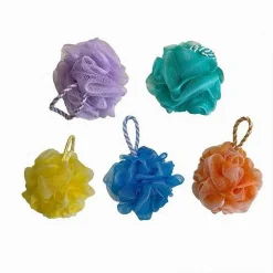 SPUGNA PER DOCCIA DA BAGNO SPUGNETTA A RETE PELLE CORPO VARIE COLORAZIONI 79240