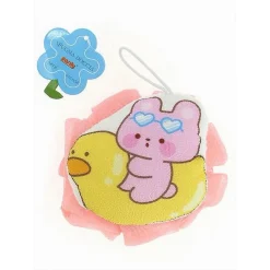 SPUGNA RETINA DA DOCCIA BAGNO SPUGNETTA A RETE CON ORSO PAPERA PELLE CORPO 10748