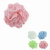SPUGNA RETINA DOCCIA BAGNO SPUGNETTA A RETE CON POMPON PIZZO PELLE CORPO 10684