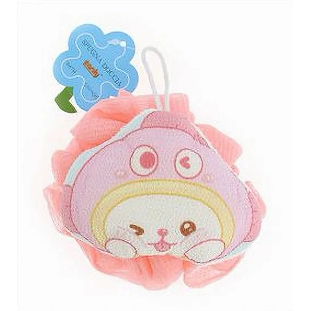 SPUGNA RETINA DOCCIA BAGNO SPUGNETTA A RETE FANTASIA 2 COLORI PELLE CORPO 10747