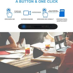 SPY CAM CAMERA TELECAMERA NASCOSTA POWER BANK H2 CARICABATTERIE 5000mAh TF CARD