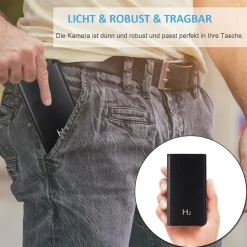 SPY CAM CAMERA TELECAMERA NASCOSTA POWER BANK H2 CARICABATTERIE 5000mAh TF CARD