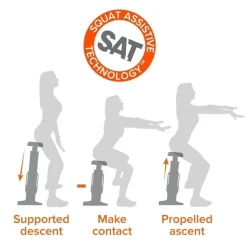 SQUAT MAGIC ATTREZZO PER ESERCIZIO FISICO CORPO GAMBE PARTE INFERIORE WORKOUT