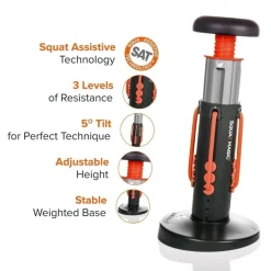 SQUAT MAGIC ATTREZZO PER ESERCIZIO FISICO CORPO GAMBE PARTE INFERIORE WORKOUT