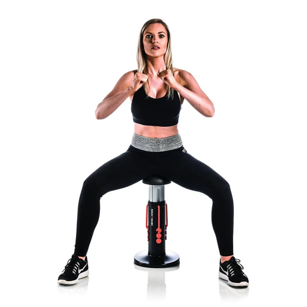 SQUAT MAGIC ATTREZZO PER ESERCIZIO FISICO CORPO GAMBE PARTE INFERIORE WORKOUT