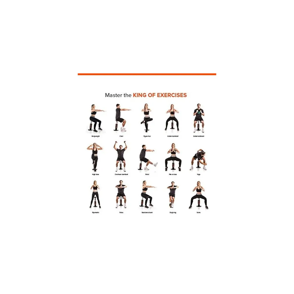 SQUAT MAGIC ATTREZZO PER ESERCIZIO FISICO CORPO GAMBE PARTE INFERIORE WORKOUT