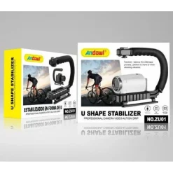 STABILIZZATORE PROFESSIONALE PER VIDEO FOTOCAMERA PORTATILE ZU01 STEADYCAM U-GRIP