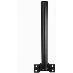 STAFFA PALO PER LAMPIONE SOLARE STRADALE SUPPORTO IN METALLO STAFFA MURO PARETE