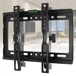 STAFFA PORTA TV UNIVERSALE LCD MONITOR REGOLABILE PARETE MURO DA 14" A 42" LINQ