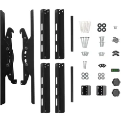 STAFFA TV FISSA SUPPORTO A PARETE PER TELEVISIONE TELEVISORE DA 23 A 42 POLLICI