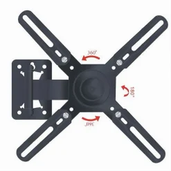 STAFFA TV SUPPORTO DA MURO TELEVISIONE 14” - 47” FINO 50 KG MAXTECH STAF-05