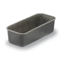 STAMPO FORMA PLUMCAKE TEGLIA IN ALLUMINIO ANTIADERENTE EFFETTO PIETRA 30X11XH7CM 037050M
