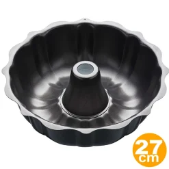 STAMPO TEGLIA TORTIERA PER DOLCE TORTA CIAMBELLA ANTIADERENTE ROTONDO 27CM