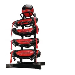 STAND PER POWERBAG BORSE BULGARE DA ALLENAMENTO IN ACCIAIO SUPPORTO DA 5 BORSE