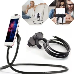 STAND SUPPORTO FLESSIBILE UNIVERSALE PER TABLET TAB 6"-10" LAZY HOLDER 360°