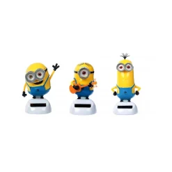 STATUETTA OSCILLANTE AD ENERGIA SOLARE MINIONS CATTIVISSIMO ME DONDOLO MOVIMENTO AUTO