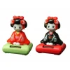 STATUETTA OSCILLANTE AD ENERGIA SOLARE GEISHA DONDOLO MOVIMENTO CRUSCOTTO AUTO SCRIVANIA