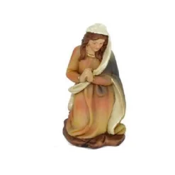 STATUINA MADONNA 6 CM PER PRESEPE IN RESINA DECORO NATALE NATALIZIO NATIVITA'