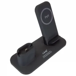 STAZIONE DI RICARICA RAPIDA WIRELESS 3 IN 1 PER IPHONE APPLE WATCH AIRPODS W8899