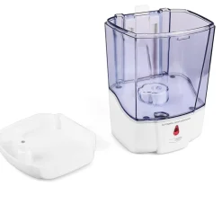 STAZIONE IGIENIZZANTE COMPLETA DI COLONNINA E DOSATORE GEL SAPONE AUTOMATICO