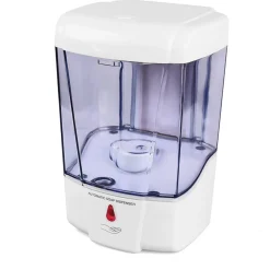 STAZIONE IGIENIZZANTE COMPLETA DI COLONNINA E DOSATORE GEL SAPONE AUTOMATICO