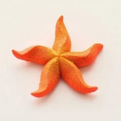 STELLA MARINA ARTIFICIALE IN RESINA PER DECORAZIONI ACQUARIO CORALLO FINTO 7X7CM