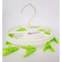 STENDIBIANCHERIA 10 MOLLETTE CON GANCIO STENDINO PLASTICA APPENDIBILE DA BALCONE