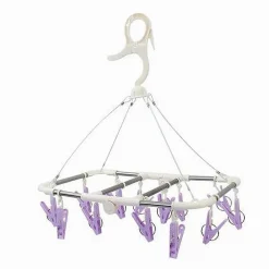 STENDIBIANCHERIA 14 PINZE MOLLETTE PIEGHEVOLE STENDINO BIANCHERIA ASCIUGATURA 79539