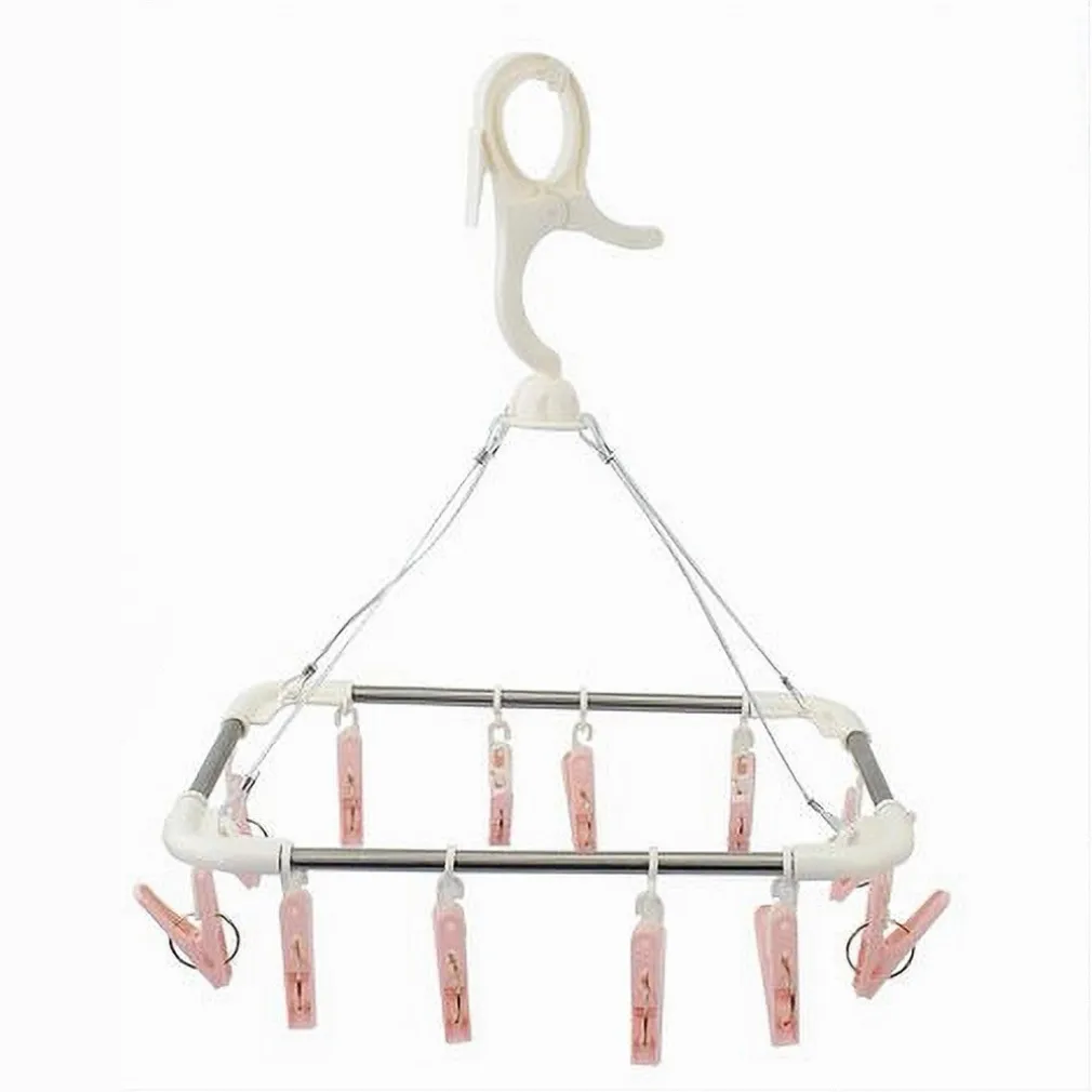 STENDIBIANCHERIA 12 PINZE MOLLETTE STENDINO BIANCHERIA ASCIUGATURA GANCIO 79540