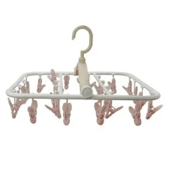 STENDINO PORTATILE STENDIBIANCHERIA PIEGHEVOLE CASA CAMPEGGI 24 MOLLETTE 38X22CM