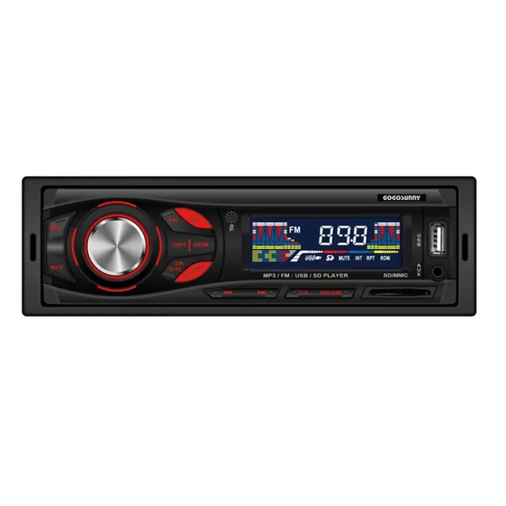 STEREO AUTO AUTORADIO BLUETOOTH INGRESSO AUX, SD E USB 4 X 45W CON TELECOMANDO