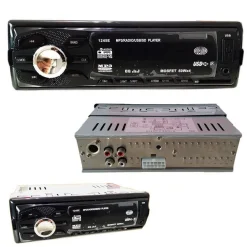 STEREO AUTORADIO AUTO CAMPER RADIO FM MP3 PORTA USB SD LCD 50WX4 RCA GT-1245E