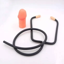 STETOSCOPIO CON PENE SAGOMATO SEXY TOYS SCHERZO FESTE ADDIO NUBILATO PARTY
