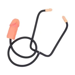 STETOSCOPIO CON PENE SAGOMATO SEXY TOYS SCHERZO FESTE ADDIO NUBILATO PARTY