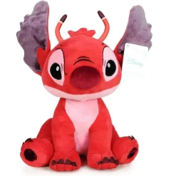 STITCH MORBIDO PELUCHE ROSSO 60CM PUPAZZO SONORO PARLANTE BAMBINI LILO & STITCH