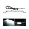 STRIP LED BIANCO FREDDO PER TARGA 15W 12V RETROMARCIA RETRO MARCIA UNIVERSALE