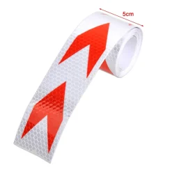 STRISCE NASTRO ADESIVO CATARIFRANGENTE AUTO CAMION VARI COLORI ALTA VISIBILITÀ