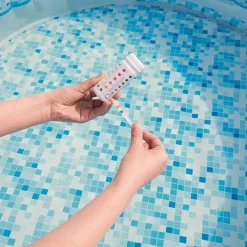 STRISCE TEST ACQUA PISCINE SPA 3IN1 50 PZ 3 FUNZIONI CLORO PH E ALCALINITÀ 58142