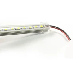 STRISCIA LED BARRA RIGIDA PROFILO ALLUMINIO COPERTURA PLEXIGLASS 2MT M METRI